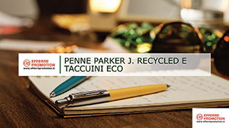 Parker recycled e taccuini-Eco
